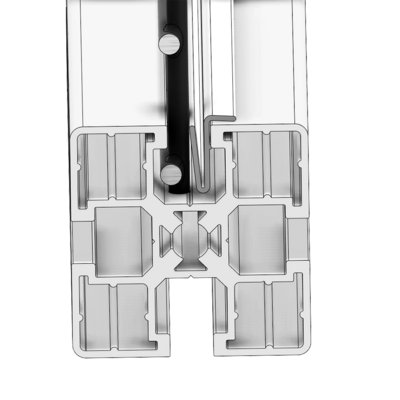 61-120-0 MODULAR SOLUTIONS SEALING PROFILE RETAINING INSERT, RIGID PANEL GASKET, 8FT